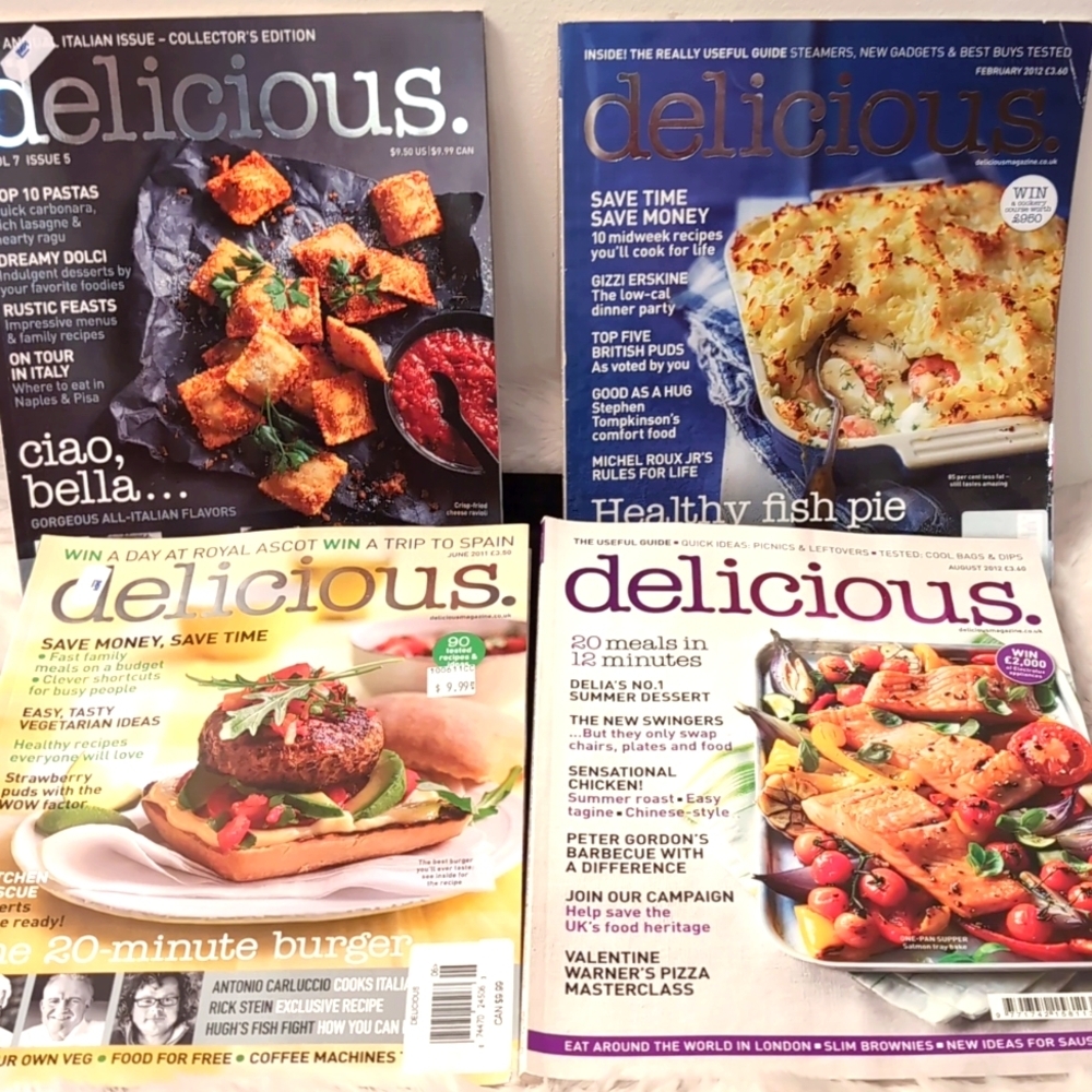 Delicious Cooking Magazine 4 Issues
